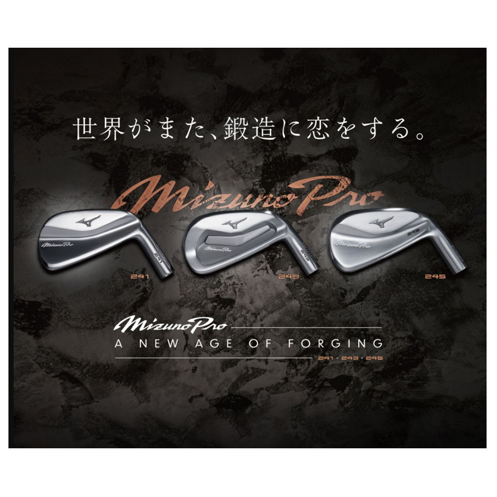 ミズノ プロ Mizuno Pro 241 アイアン 6本組（No,5〜PW） ダイナミックゴールド HT シャフト 日本正規品