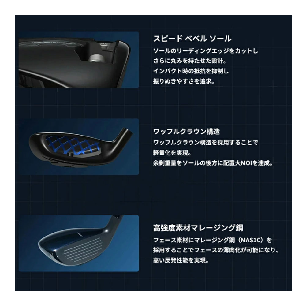 MIZUNO（ミズノ） JPX ONE ユーティリティ TENSEI BLUE MM U