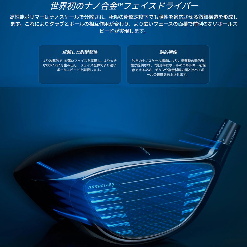 MIZUNO（ミズノ） (USモデル) JPX ONE SELECT ドライバー DENALI FROST