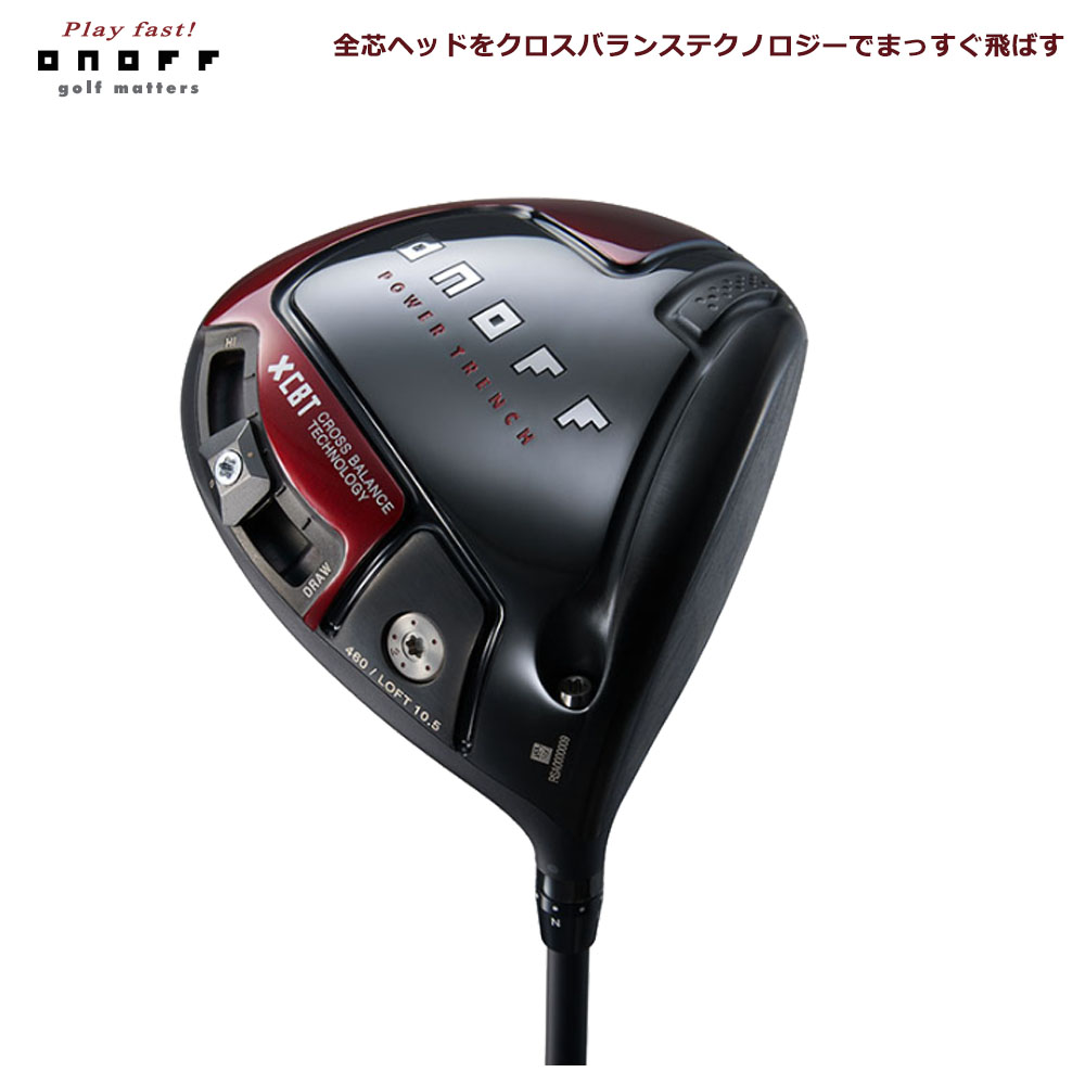 ONOFF（オノフ） ゴルフ ONOFF AKA ドライバー 赤 SMOOTH KICK MP-524D