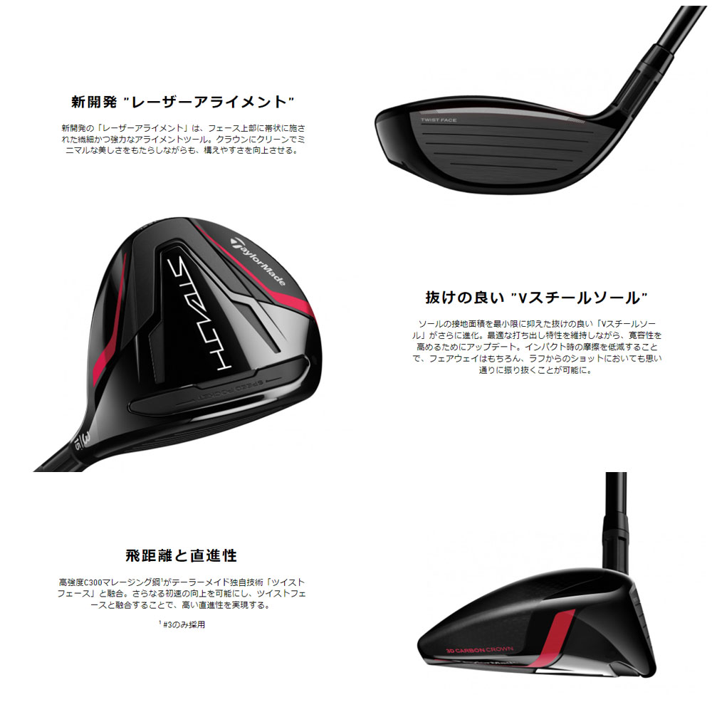 TaylorMade 【USモデル】 テーラーメイド ステルス フェアウェイ