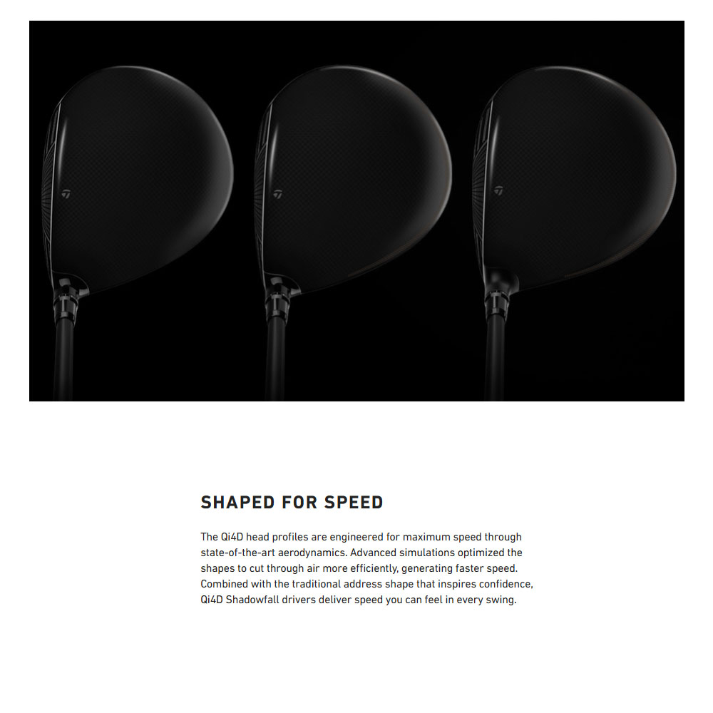 TaylorMade（テーラーメイド） USモデル Qi4D シャドウ フォール