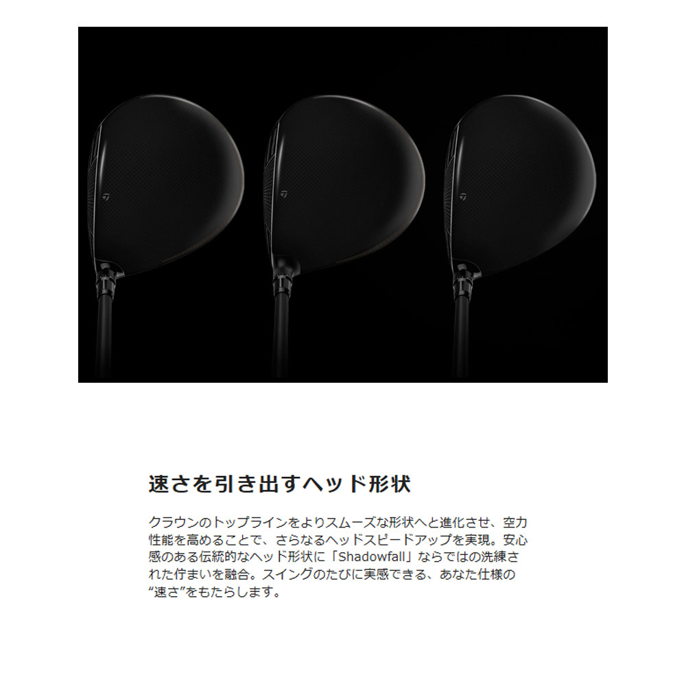 TaylorMade（テーラーメイド） USモデル Qi4D LS シャドウ フォール