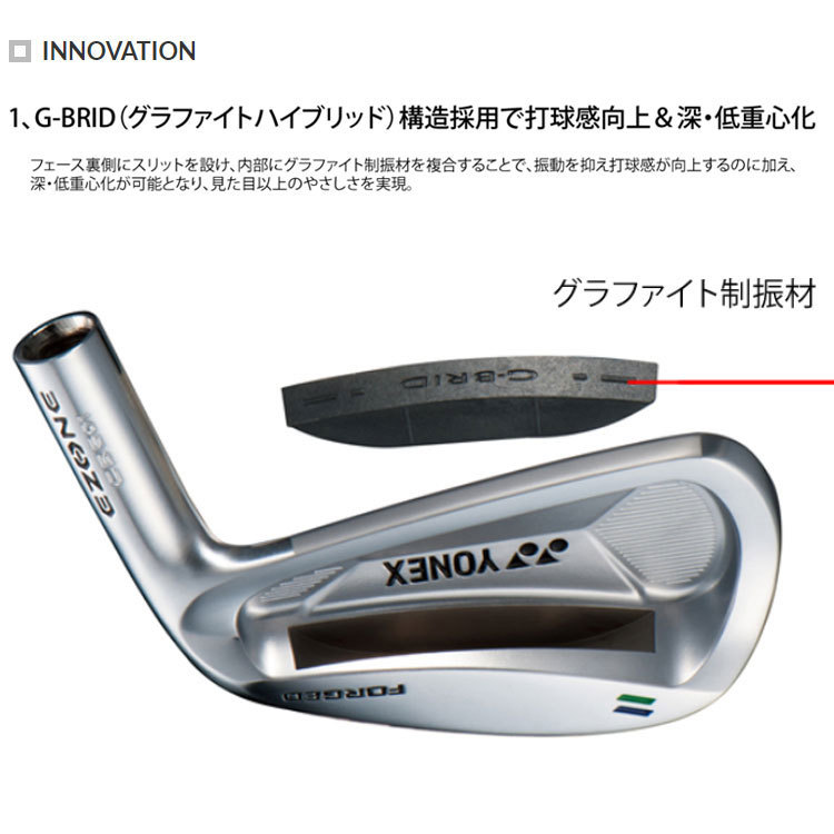 YONEX（ヨネックス） イーゾーン EZONE CB 301 フォージドアイアン