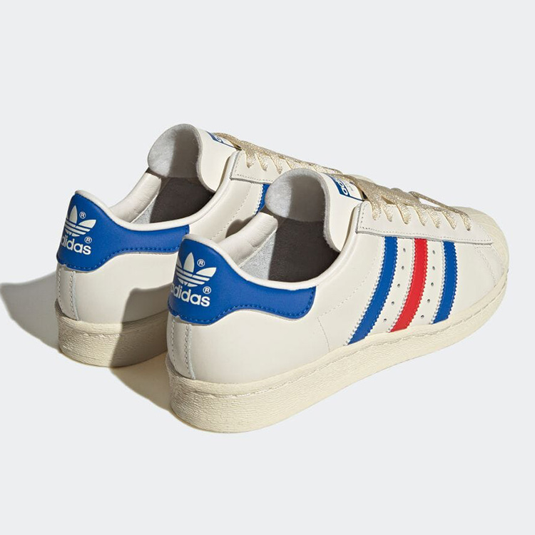 アディダスオリジナルス スニーカー adidas originals SUPERSTAR 82 スーパースター 82  クラウドホワイト/ブルードーン/レッド メンズシューズ HQ8876