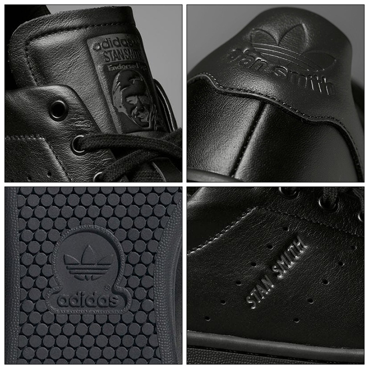 アディダスオリジナルス スニーカー adidas originals STAN SMITH LUX スタンスミス ラックス コアブラック/コアブラック/カーボン メンズシューズ HQ6787