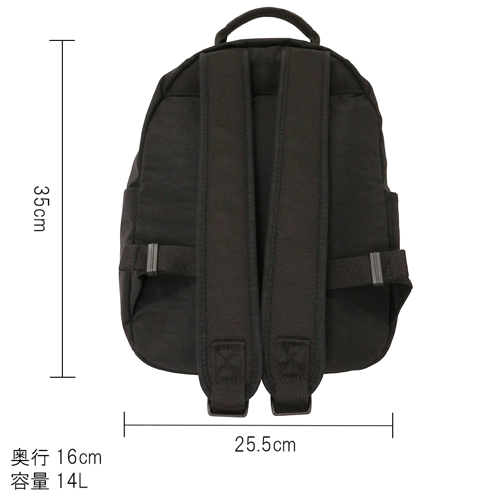 kipling（キプリング） SEOUL S ソウル エス バックパック ブラック