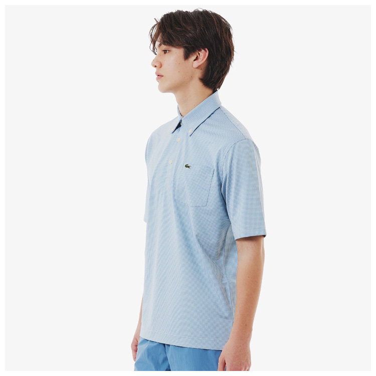 LACOSTE（ラコステ） メンズ マイクロチェックポロシャツ PH6364-99