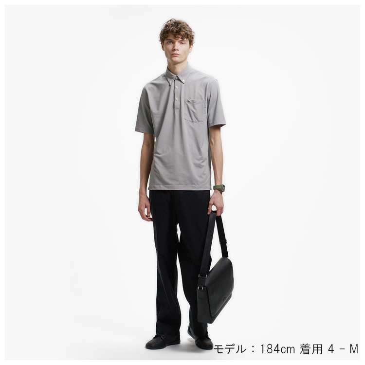 LACOSTE（ラコステ） メンズ マイクロチェックポロシャツ PH6364-99