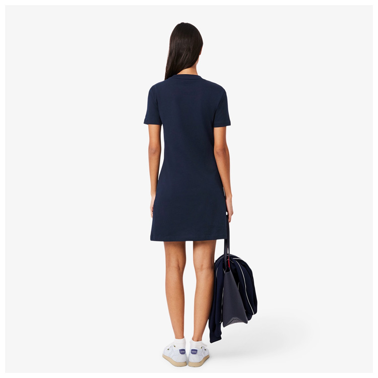 LACOSTE（ラコステ） レディース ワニロゴプリーツTシャツドレス