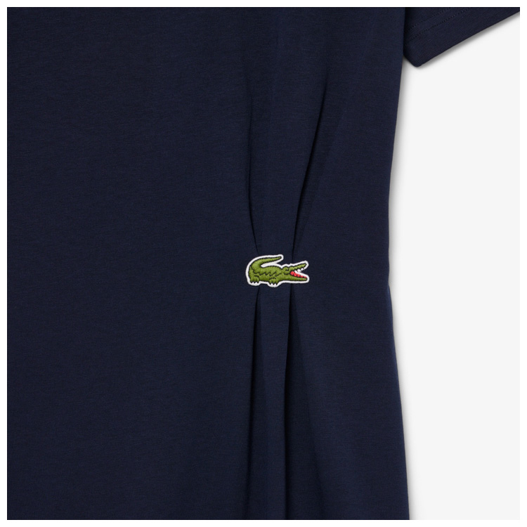 LACOSTE（ラコステ） レディース ワニロゴプリーツTシャツドレス