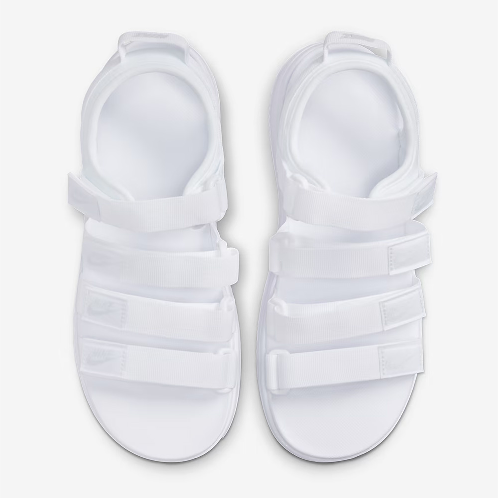 ナイキ 日本正規品 2025SU レディース WMNS ICON CLASSIC SANDAL ウィメンズ アイコンクラシックサンダル ホワイト/ホワイト/ピュアプラチナム DH0223-100