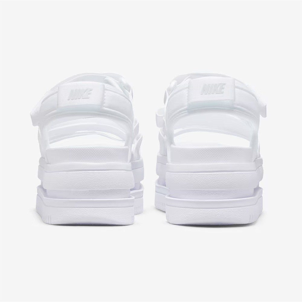ナイキ 日本正規品 2025SU レディース WMNS ICON CLASSIC SANDAL ウィメンズ アイコンクラシックサンダル ホワイト/ホワイト/ピュアプラチナム DH0223-100