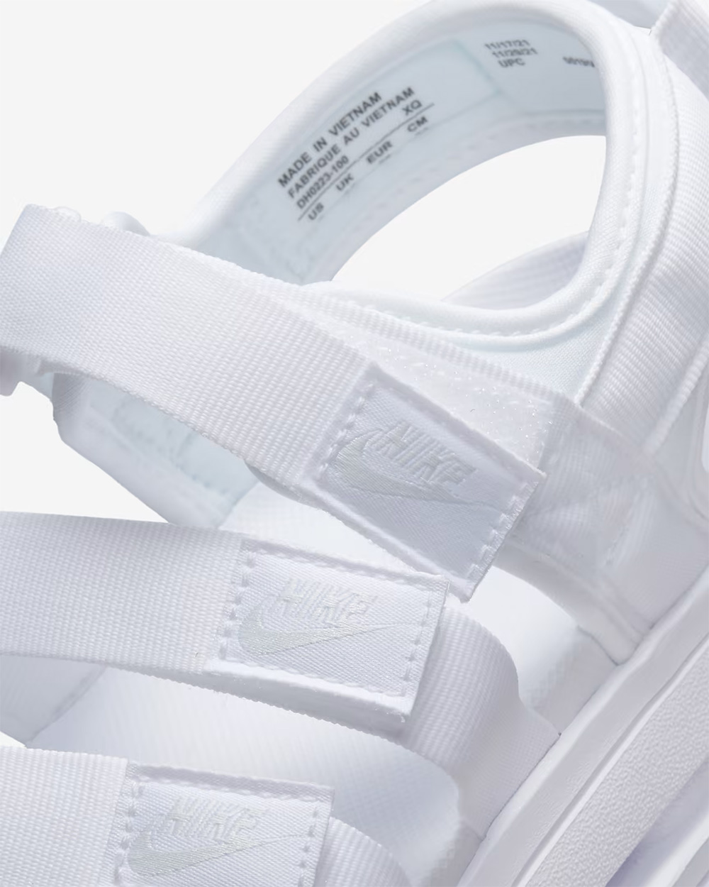ナイキ 日本正規品 2025SU レディース WMNS ICON CLASSIC SANDAL ウィメンズ アイコンクラシックサンダル ホワイト/ホワイト/ピュアプラチナム DH0223-100