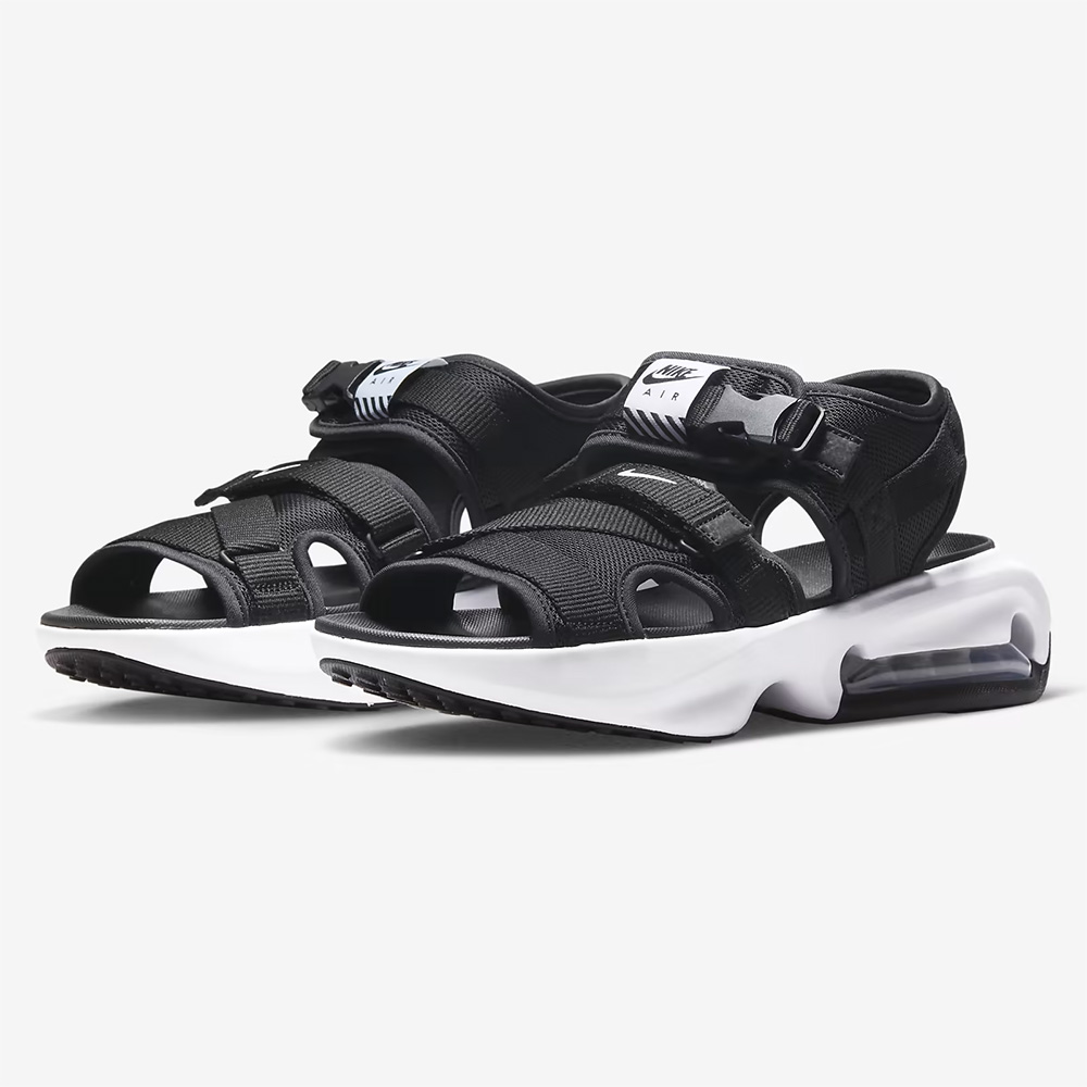 ナイキ 日本正規品 2025SU レディース WMNS AIR MAX SOL SANDAL ウィメンズ エアマックス ソルサンダル ブラック/ホワイト/ホワイト FD5982-002