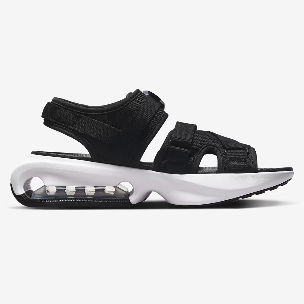 ナイキ 日本正規品 2025SU レディース WMNS AIR MAX SOL SANDAL ウィメンズ エアマックス ソルサンダル ブラック/ホワイト/ホワイト FD5982-002