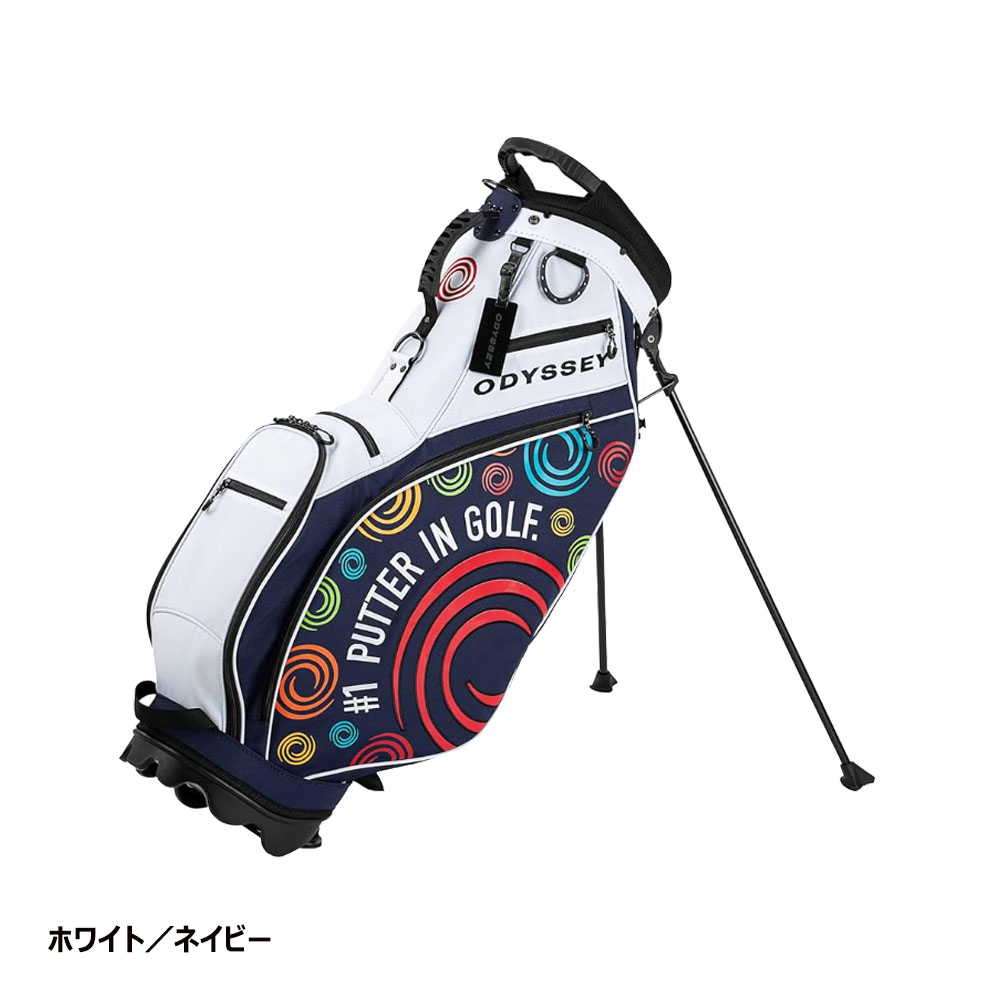 Callaway Odyssey キャディバッグ Callaway Odyssey キャディバッグ ツアーモデル 青/白/赤