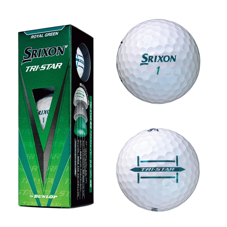SRIXON DUNLOP ダンロップ SRIXON スリクソン ゴルフボール TRI-STAR