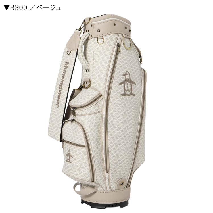 Munsingwear（マンシングウェア） マンシング 9.0型 総柄 キャディ
