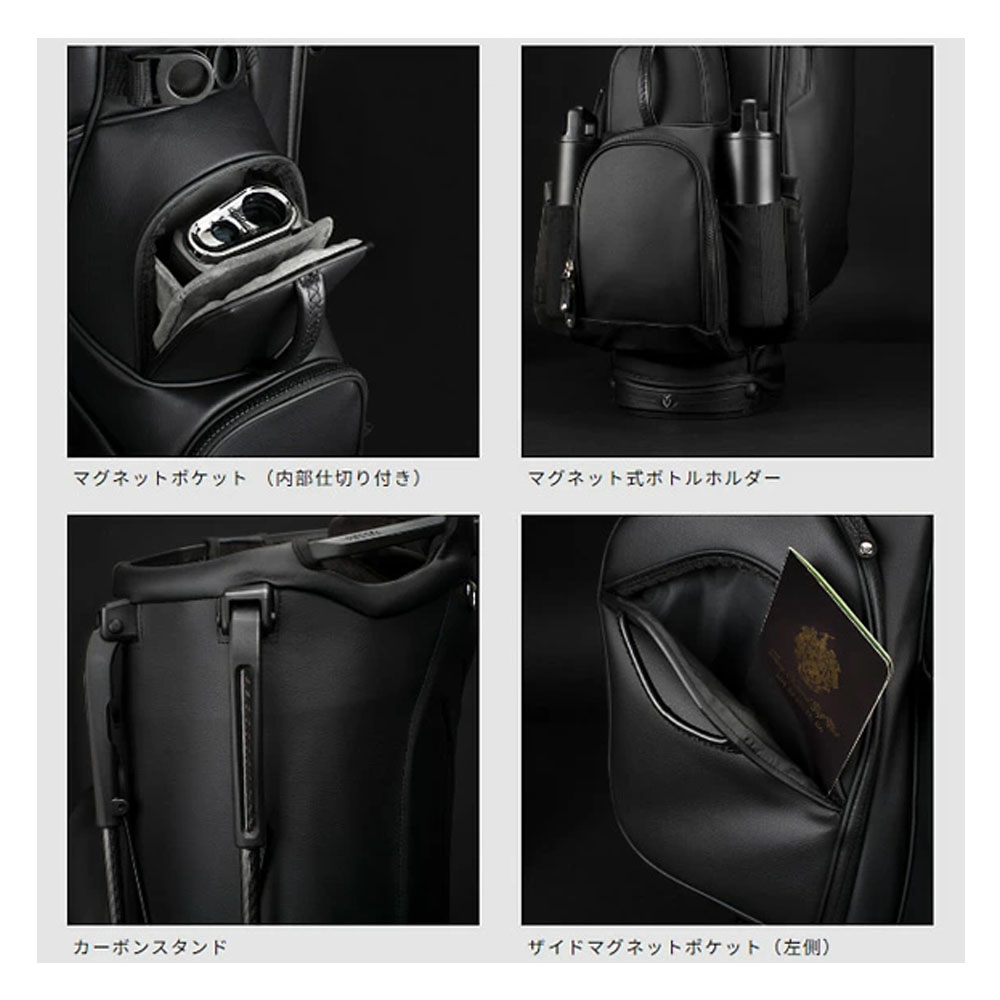 【新発売】 5.0 PLAYER 2025 VESSEL VESSEL（スポーツ） Pro 9.5型 Stand ゴルフバッグ・キャディバッグ