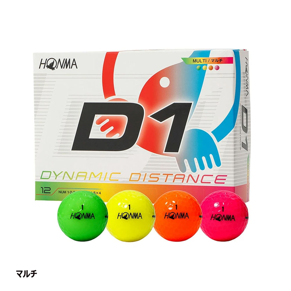HONMA GOLF（本間ゴルフ） ゴルフボール ホンマゴルフ ゴルフボール D1