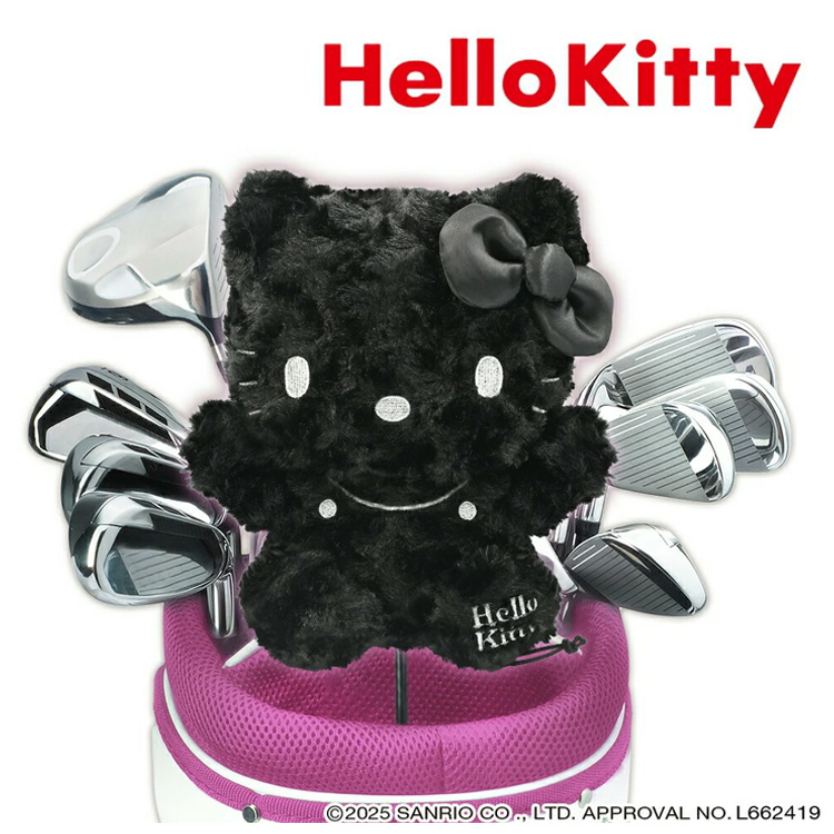 【希少】Hello Kitty （ハローキティ）ゴルフクラブヘッド HTCゴルフ オリジナル HTC GOLF ホクシン交易 ヘッドカバー ハロー
