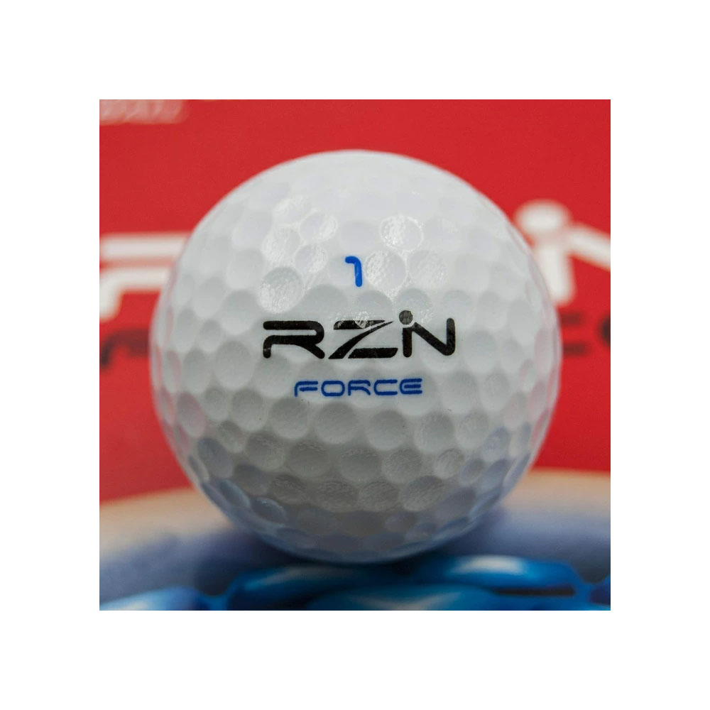 US輸入品 RZN Golf FORCE ゴルフ ボール 3ピース 1ダース(12球入り) 赤