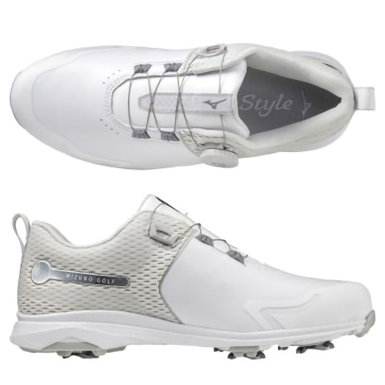 MIZUNO - MIZUNO ゴルフ シューズ レディース ミズノ（MIZUNO）（レディース）ゴルフシューズ スパイクレス