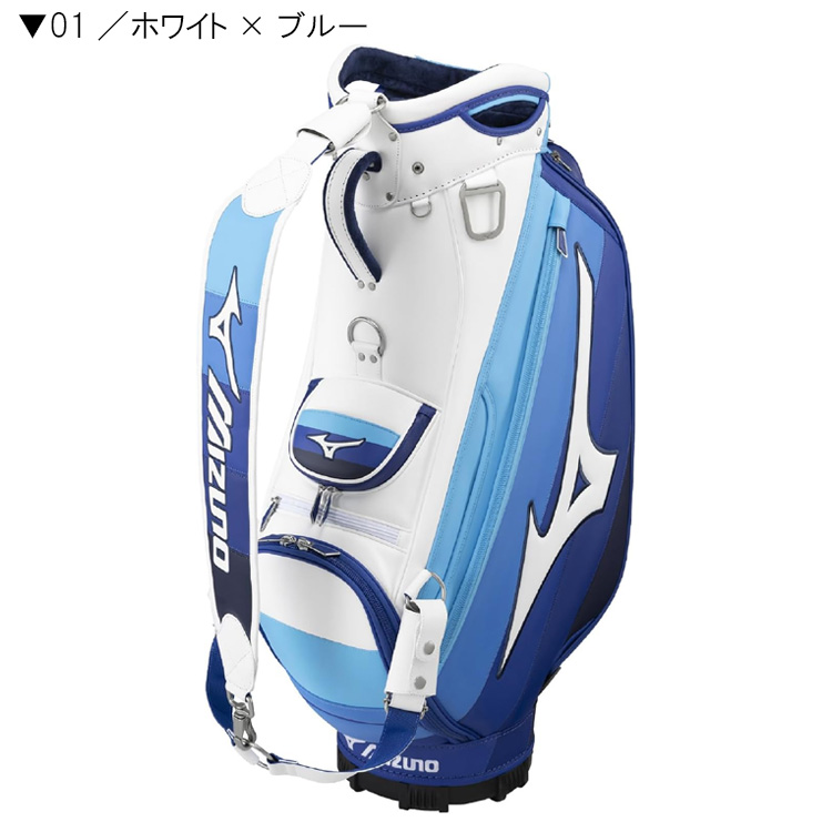 Mizuno ゴルフバッグ・キャディバッグミズノ MIZUNO ミズノ キャディバッグ Tour Staff 10.5型 47インチ対応