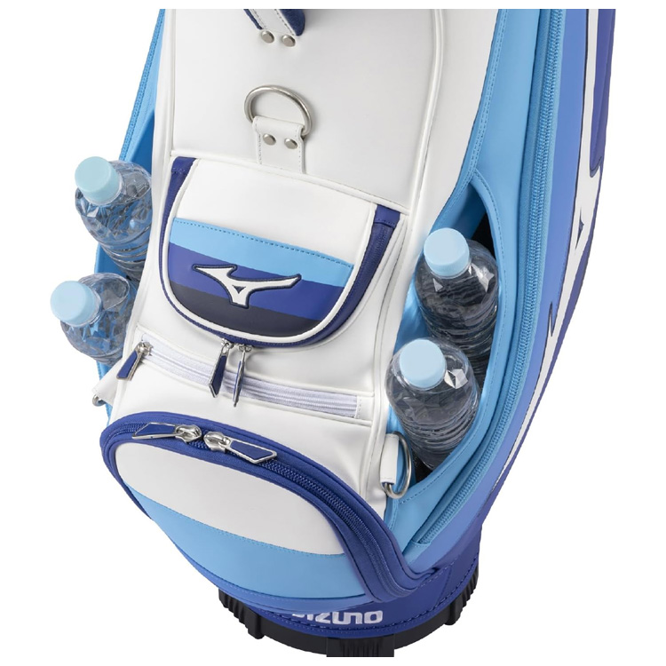 激レア！美品！ミズノ　MIZUNO CHECK SERIES 　キャディーバック MIZUNO ミズノ キャディバッグ Tour Staff 10.5型 47インチ対応