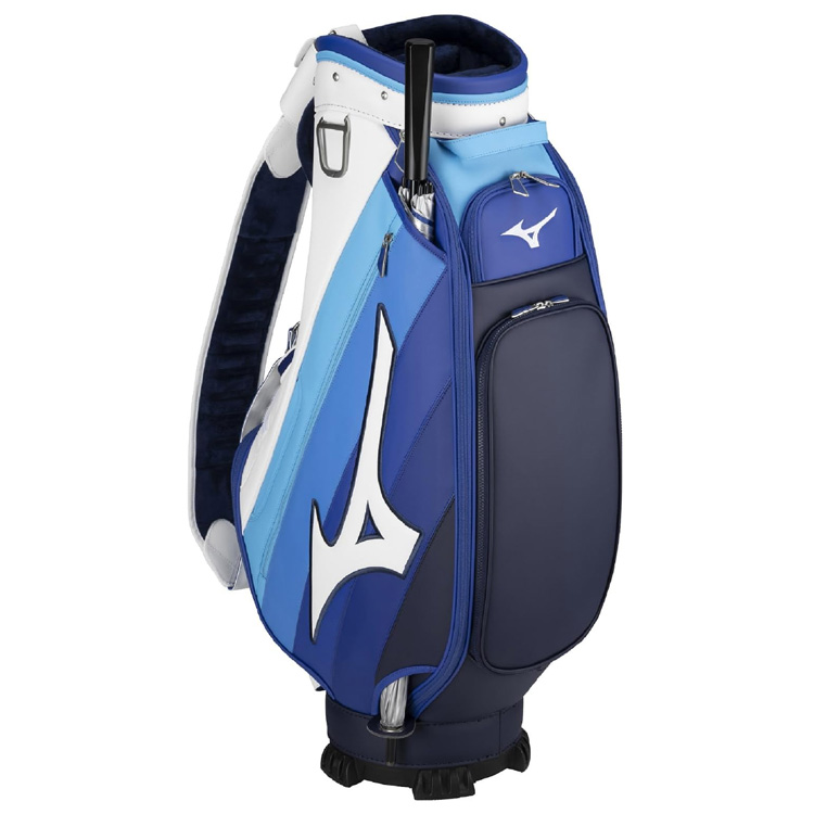 新品ミズノゴルフキャディバッグ MIZUNO ミズノ キャディバッグ Tour Staff Mid 9.5型 47インチ