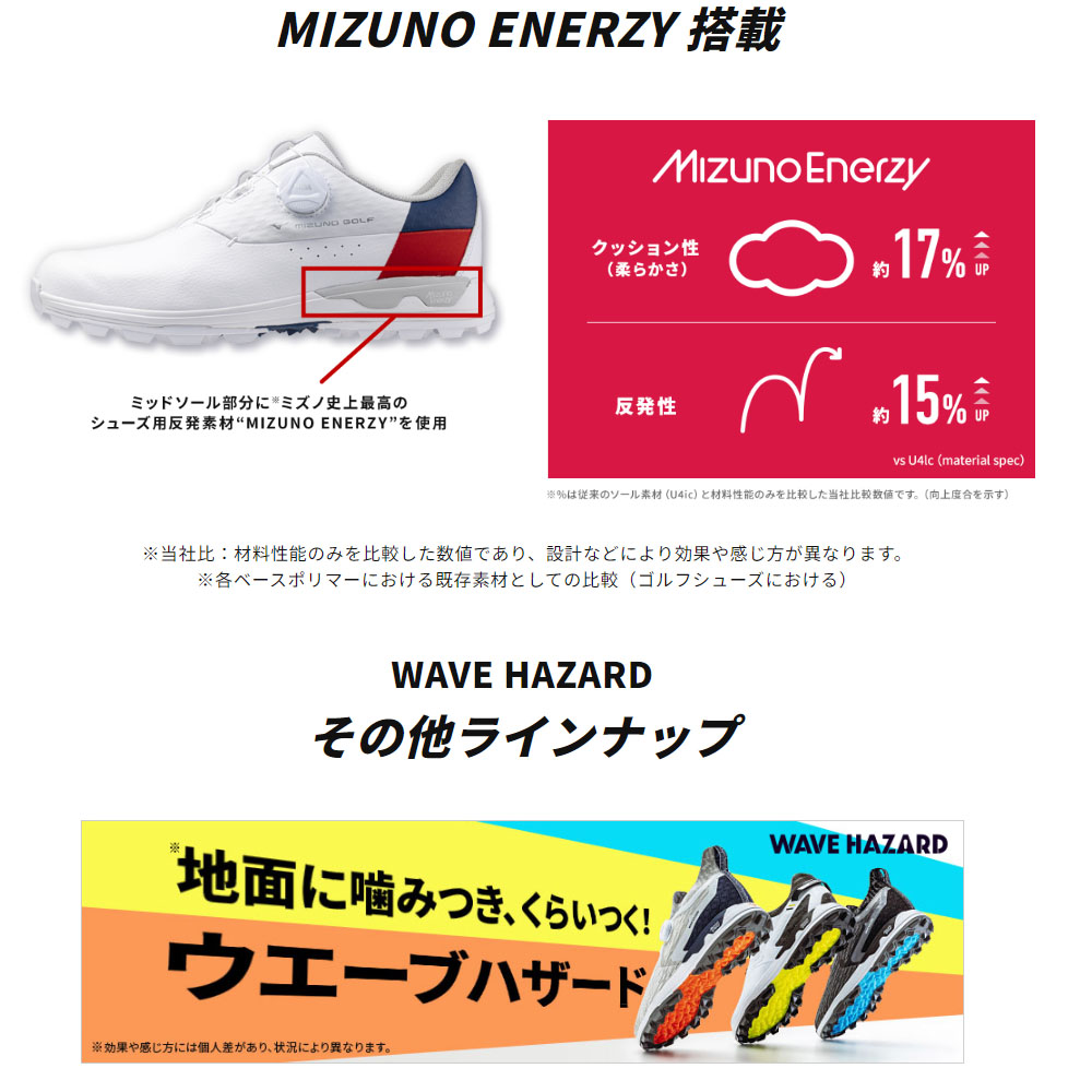【展示品・汚れあり】MIZUNO/ミズノ WAVE HAZARD AQUA BOA ウェーブハザード アクア ボア スパイクレス 27.0 EEE メンズ　新品・未使用品 楽天市場】【2024年モデル】 MIZUNO （ミズノ） ウエーブ