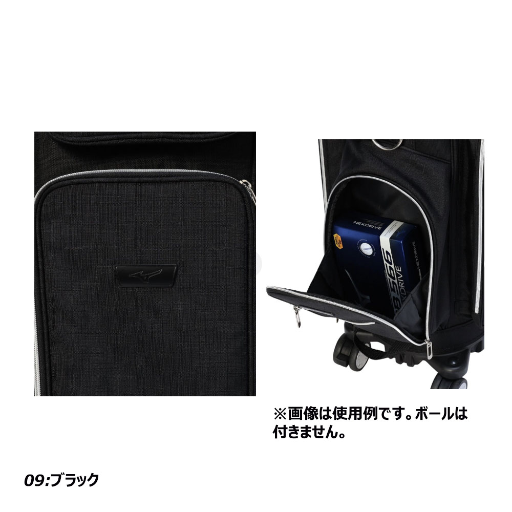 初心者おすすめ メンズ ゴルフクラブセット ミズノ キャディバック付 MIZUNO（ミズノ） ゴルフ 4輪キャスターバッグ メンズ キャディバッグ