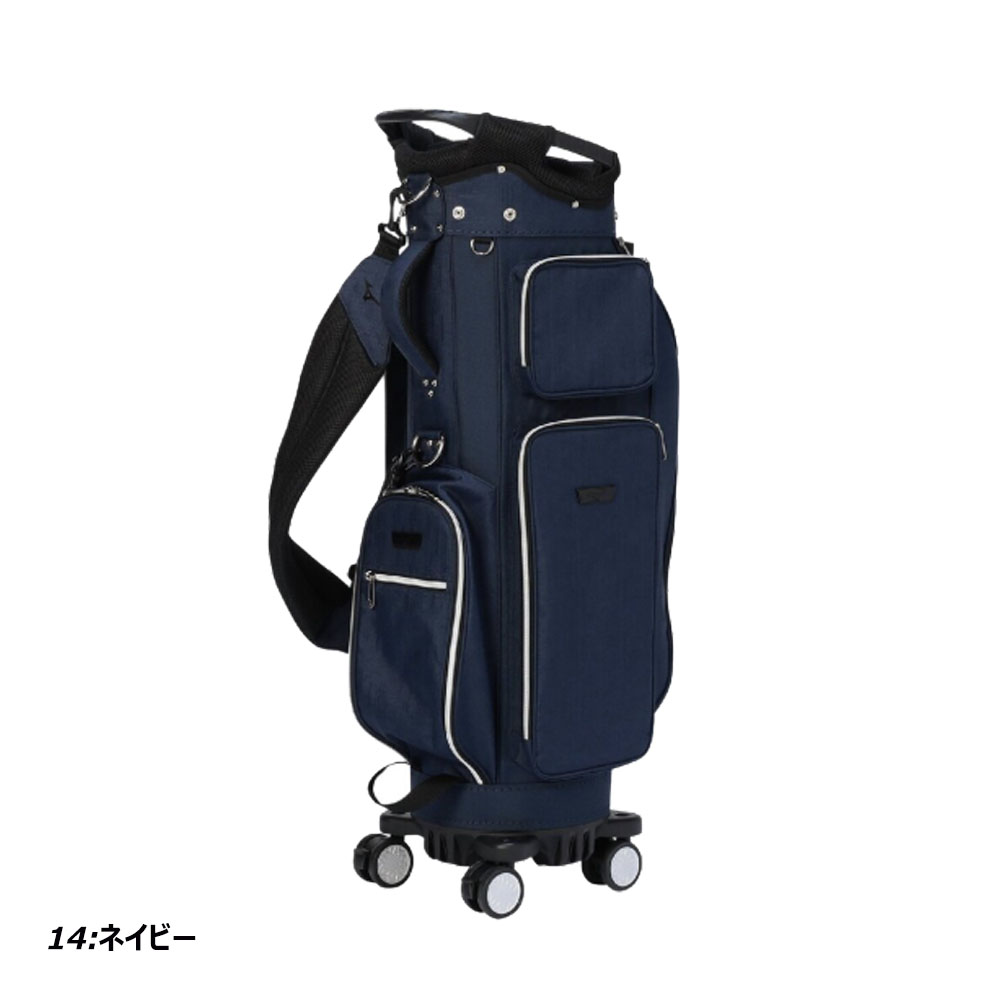 MIZUNO(ミズノ) ゴルフ 4輪キャスターバッグ メンズ キャディバッグ MIZUNO(ミズノ) ゴルフ 4輪キャスターバッグ メンズ キャディバッグ