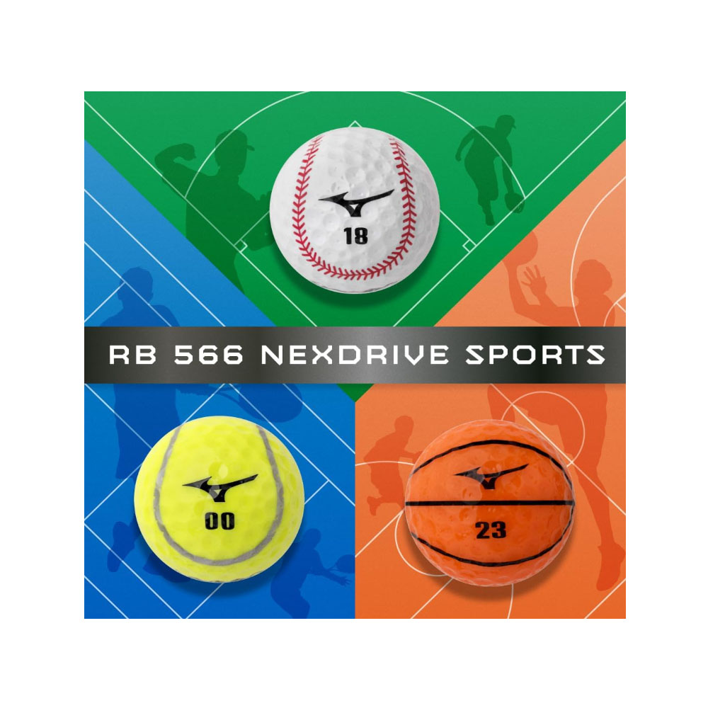 MIZUNO（ミズノ） ゴルフ RB566 NEXDRIVE SPORTS BALL ネクスドライブ
