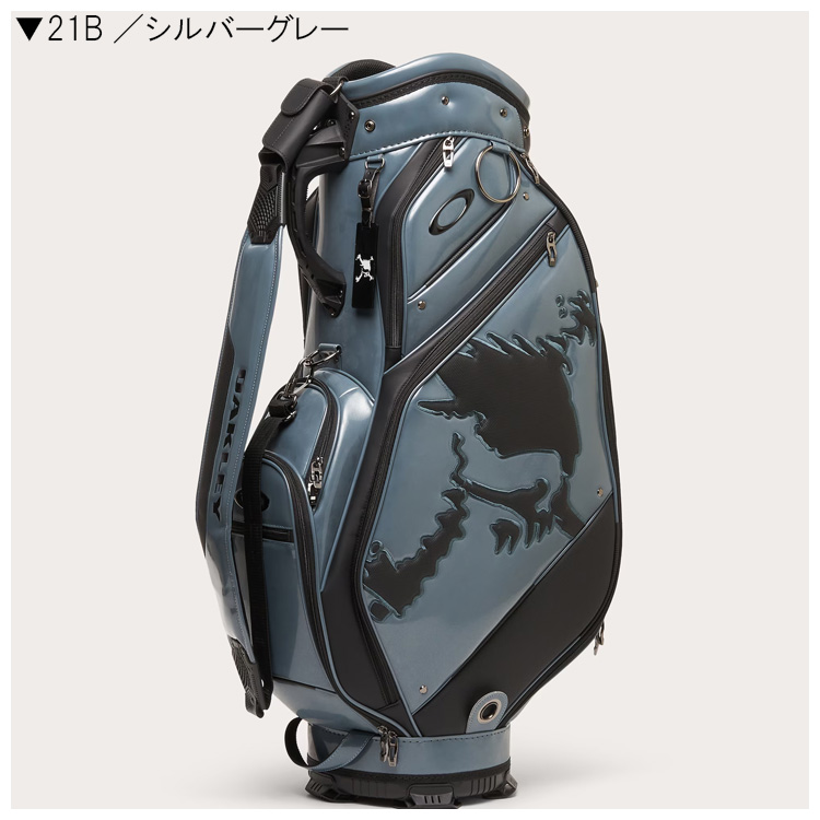 OAKLEY オークリー キャディバッグ スカル ゴルフバッグ 18.0