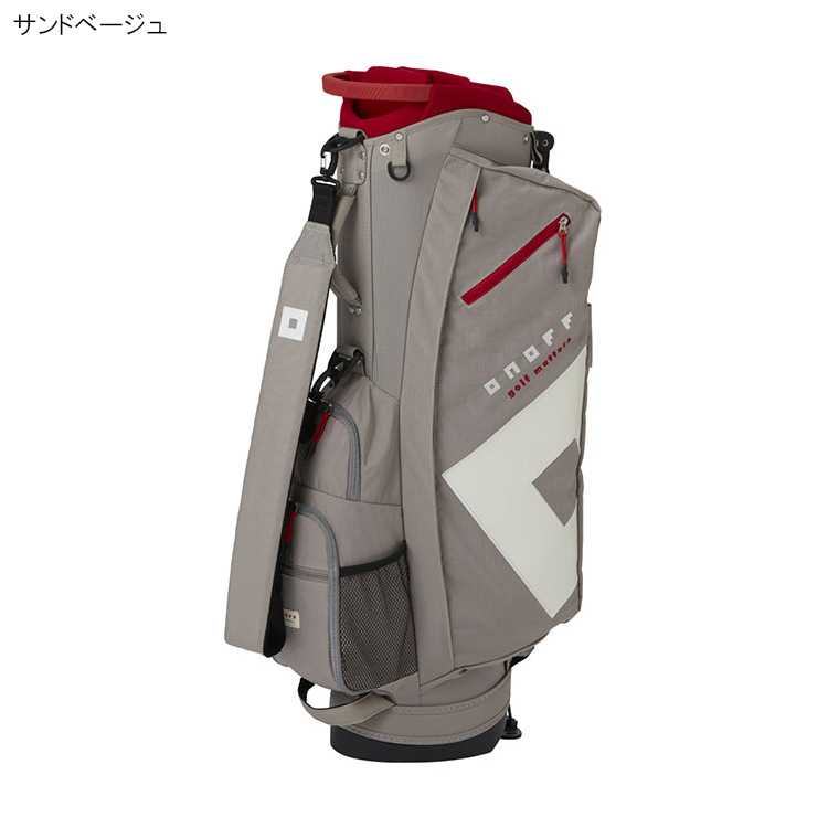 ONOFF（オノフ） キャディバッグ 9型 2.6kg 軽量 47インチ対応 OB0324