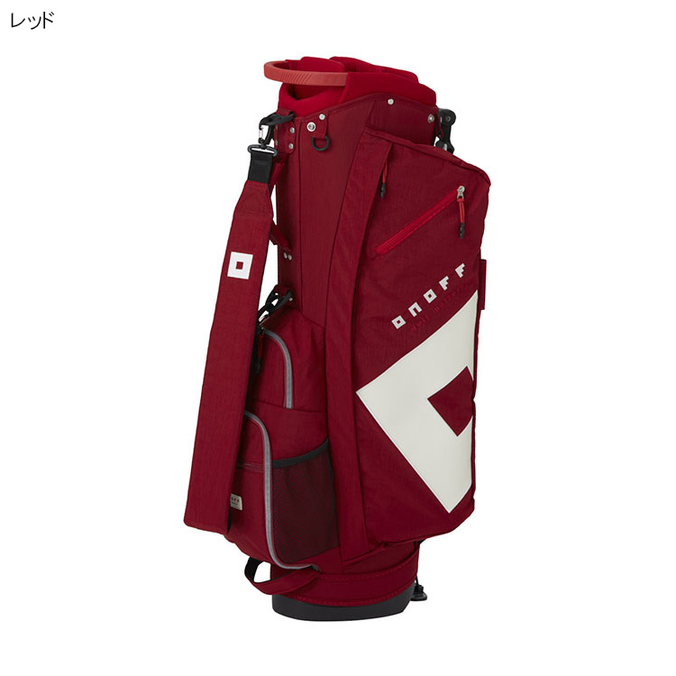 ONOFF（オノフ） キャディバッグ 9型 2.6kg 軽量 47インチ対応 OB0324