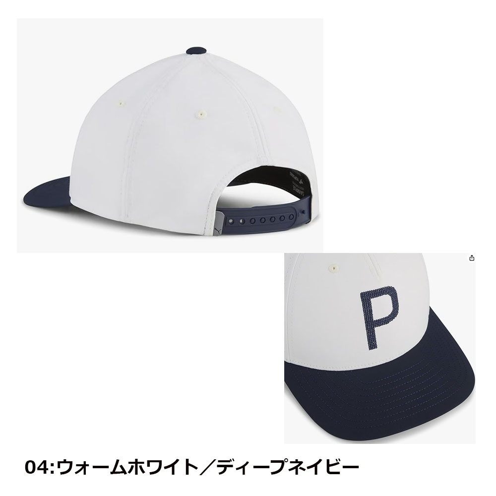 ゴルフキャップ・バイザー 7点セット TaylorMade PUMA メンズ PUMA（プーマ） ゴルフキャップ ゴルフ CRAFTED P キャップ メンズ