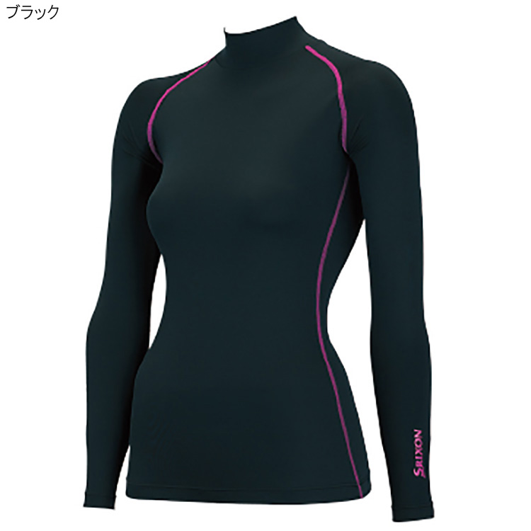 Srixon 高機能アンダーシャツ&ロングパンツ アンダーウェア ブラック Srixon 高機能アンダーシャツ&ロングパンツ アンダーウェア