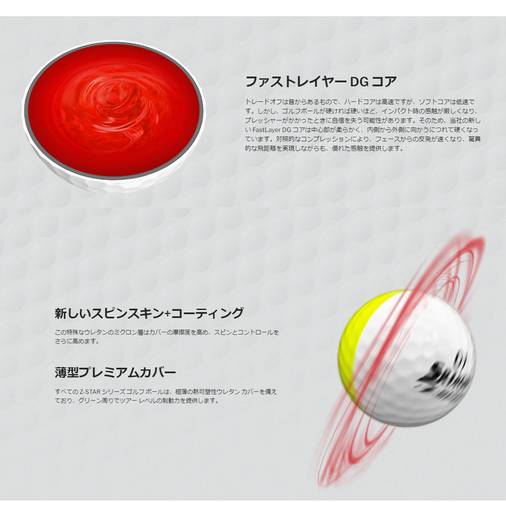 SRIXON 【USモデル】 ダンロップ スリクソン Z-STAR DIVIDE
