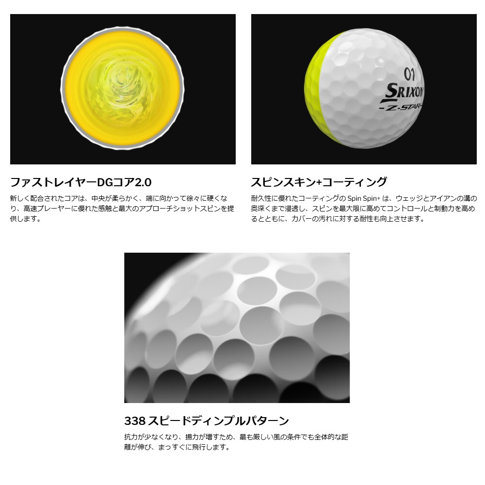 スリクソン　DIVIDE 4ダース Amazon.co.jp: ダンロップゴルフボール SRIXON Z-STAR DIVIDE