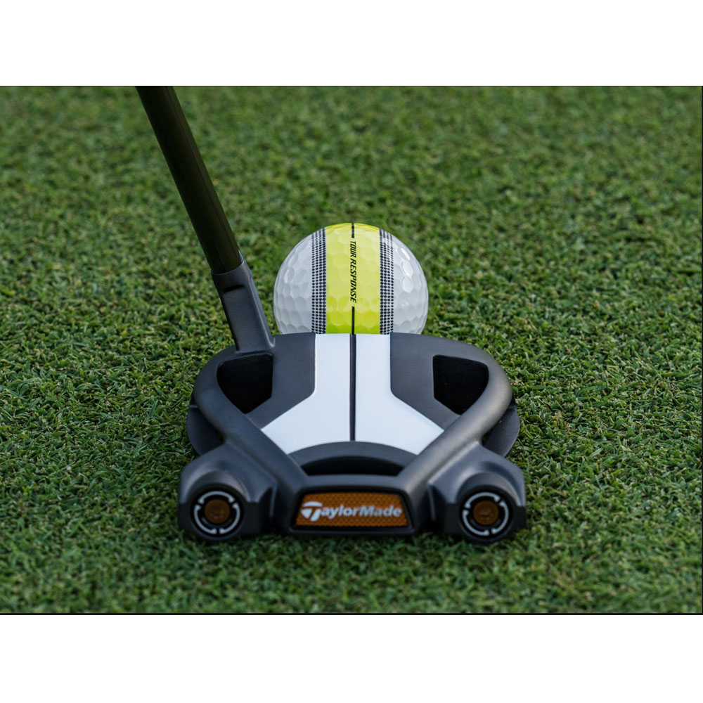 テーラーメイドツアーレスポンスストライプゴルフボール2ダースイエローライン TaylorMade（テーラーメイド） New ツアーレスポンス ストライプ