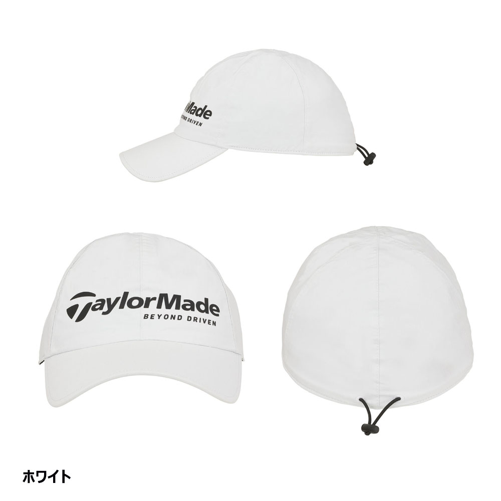 TaylorMade（テーラーメイド） ゴルフ レインキャップ 帽子 雨用 TL957
