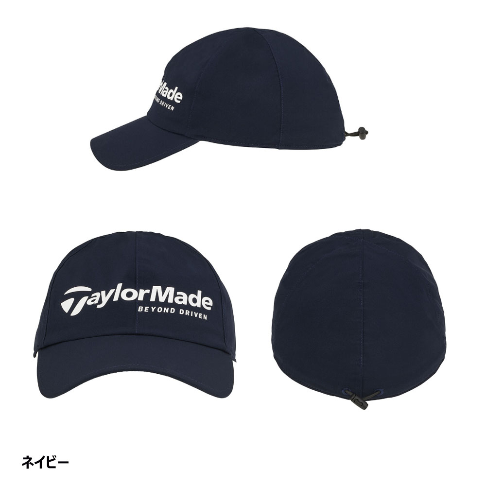 新品未使用　TaylorMade キャップ 2点セット リボン付き TaylorMade（テーラーメイド） ゴルフ レインキャップ 帽子 雨用 TL957