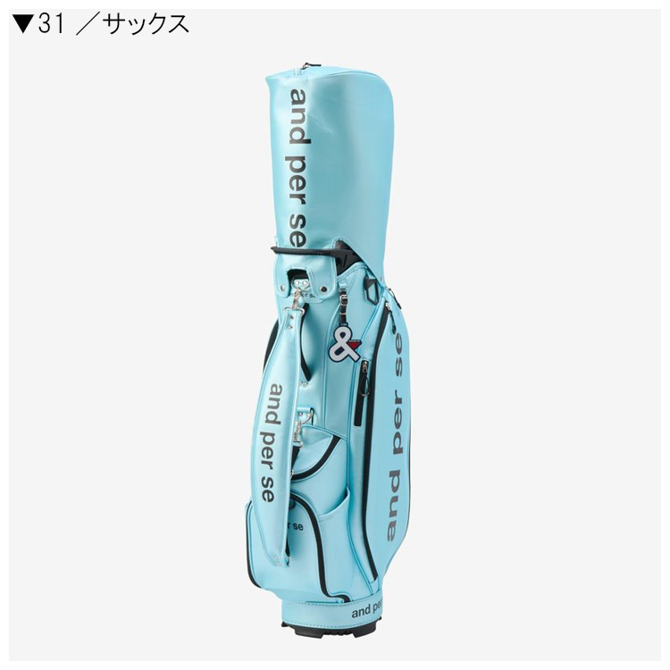 and per se（アンパスィ） ユニセックス キャディバッグ 2026年モデル