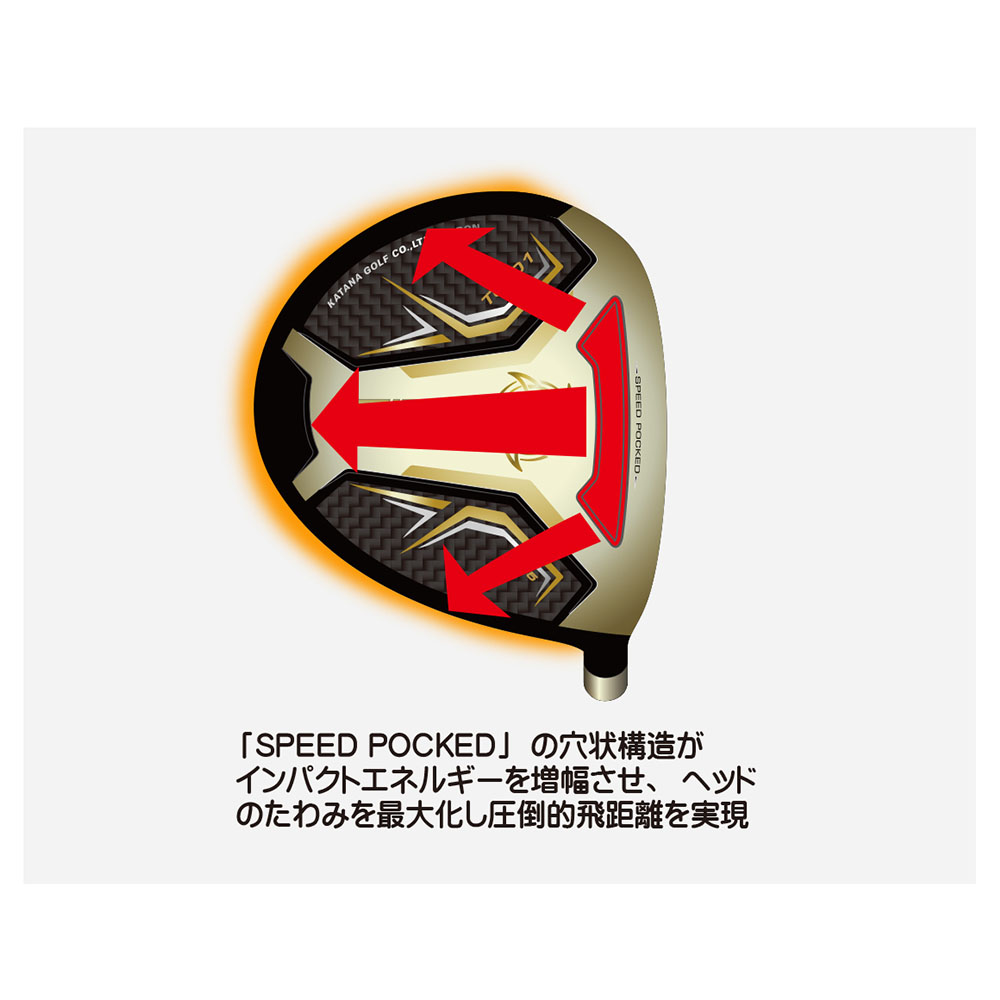KATANA GOLF（カタナゴルフ） フェアウェイ VOLTIO NINJA TG-01