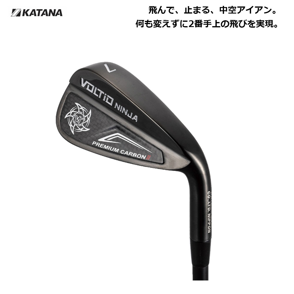 KATANA GOLF カタナゴルフ アイアンセット VOLTIO NINJA PREMIUM