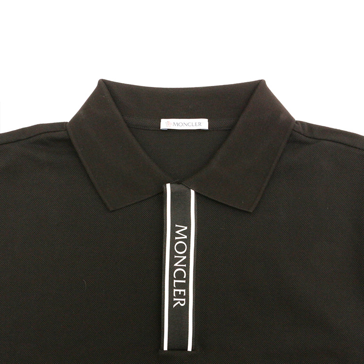MONCLER モンクレール　S ブラック ポロシャツ 半袖 楽天市場】モンクレール MONCLER 半袖ポロシャツ POLO MANICA