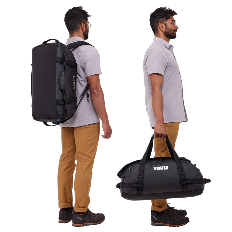 THULEダッフルバッグ 60L 大容量 廃盤モデル THULE（スーリー） ダッフルバッグ THULE Chasm Duffel 40L 高耐久 高